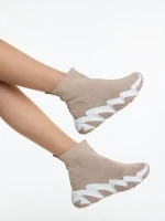 Sunya khaki női sportcipő