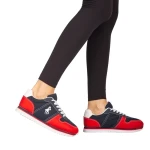 Corny kék és piros női sportcipő