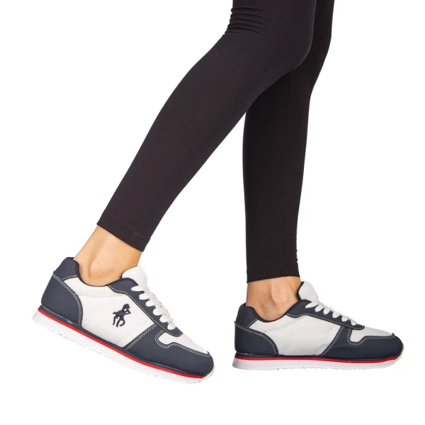 Corny fehér és kék női sportcipő