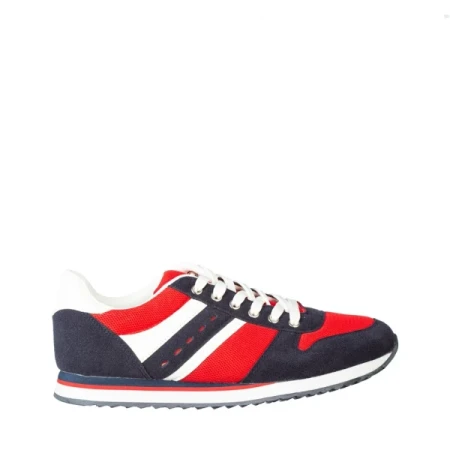 Ginni piros és kék férfi sportcipő