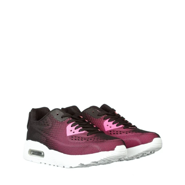 Lillya rózsaszín és fekete gyerek sportcipő