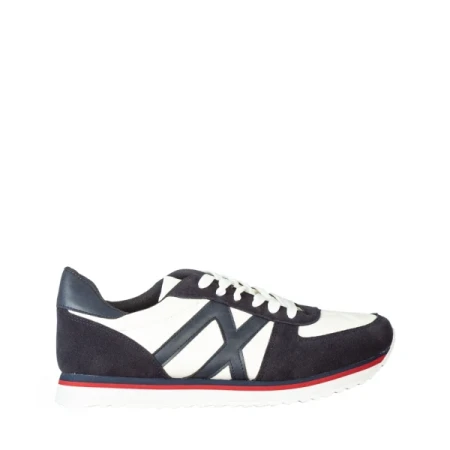 Kelim fehér és kék férfi sportcipő