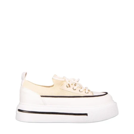 Serusa bézs női tornacipő