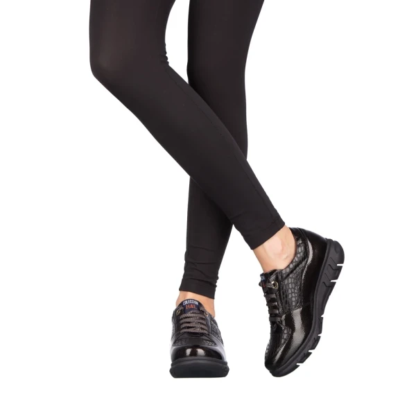 Alamia fekete alkalmi női cipő