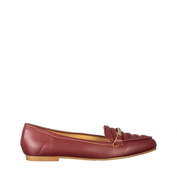 Ailish bordó női mokaszin