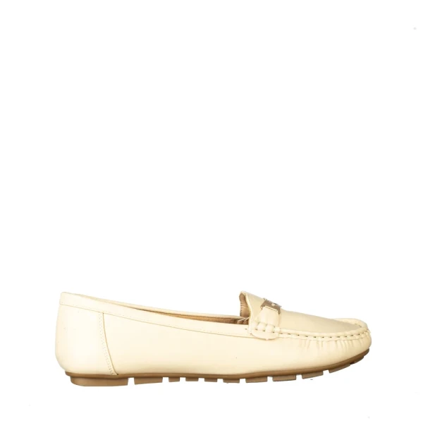 Ferla bézs női mokaszin