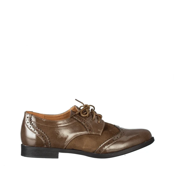 Claire khaki alkalmi női cipő