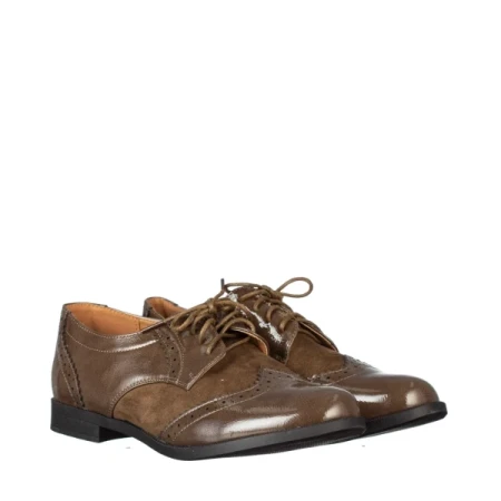 Claire khaki alkalmi női cipő