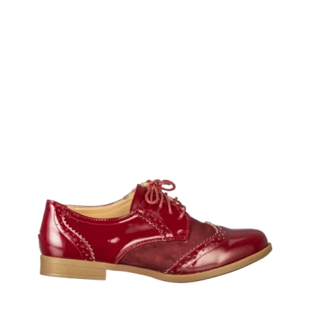 Claire bordó alkalmi női cipő