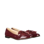 Divine bordó női mokaszin