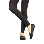 Bimi fekete női mokaszin