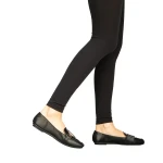 Bimi fekete női mokaszin