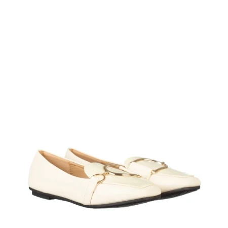 Bimi bézs női mokaszin