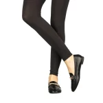 Rezim fekete női mokaszin