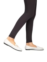 Komi fehér női mokaszin