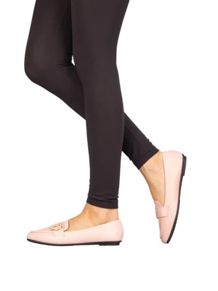 Komi rózsaszín női mokaszin