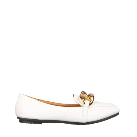 Corilla fehér női mokaszin