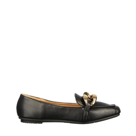 Corilla fekete női mokaszin