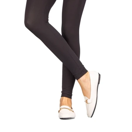 Ryta fehér női mokaszin