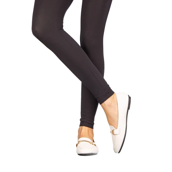 Ryta fehér női mokaszin