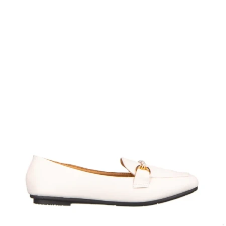 Ryta fehér női mokaszin