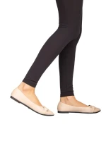 Omiza bézs női balerina