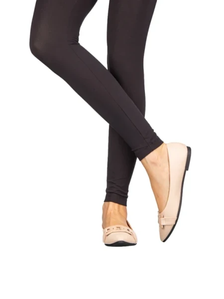 Omiza bézs női balerina