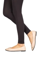 Omiza bézs női balerina