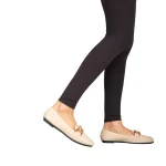 Norita bézs női mokaszin