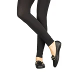 Norita fekete női mokaszin