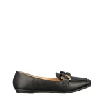 Norita fekete női mokaszin