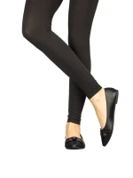 Omiza fekete női balerina