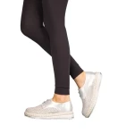 Asiha ezüst alkalmi női cipő