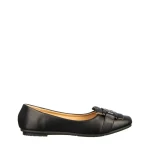 Uvina fekete női mokaszin