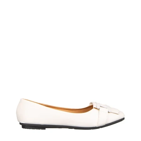 Uvina fehér női mokaszin