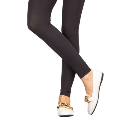 Gionia fehér női mokaszin