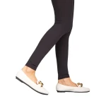 Gionia fehér női mokaszin