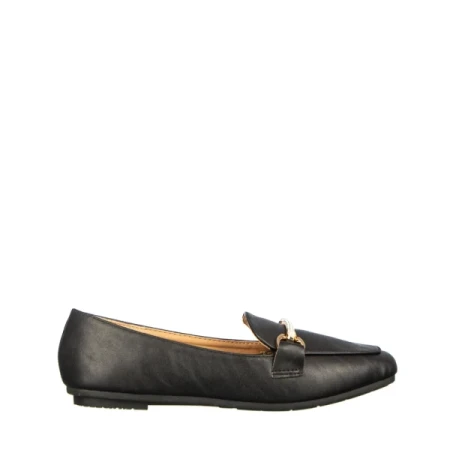 Ryta fekete női mokaszin