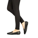 Ryta fekete női mokaszin