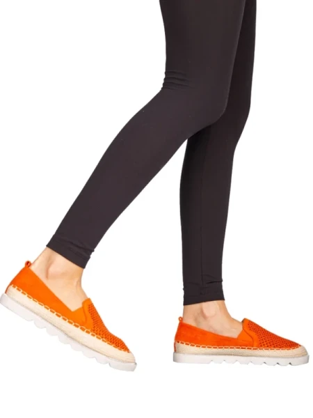 Iovi narancssárga női espadrile