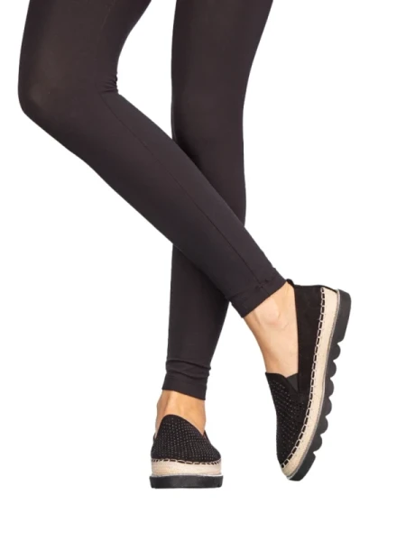 Iovi fekete női espadrile