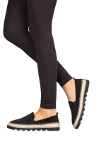 Iovi fekete női espadrile