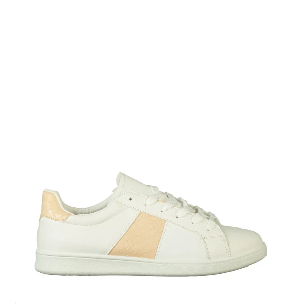 Sezia fehér és bézs női sportcipő