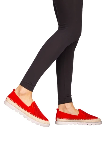 Iovi piros női espadrile