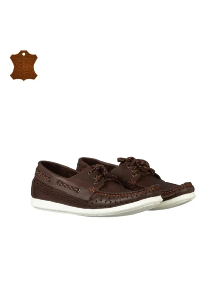 Timen barna férfi cipő