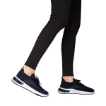 Moretti kék női sportcipő anyagból