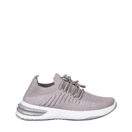 Moretti fekete fehér női sportcipő anyagból