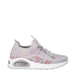 Ikel fekete női sportcipő szövetből