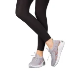 Ikel fekete női sportcipő szövetből