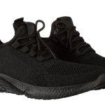 Torro fekete férfi sportcipő textil anyagból